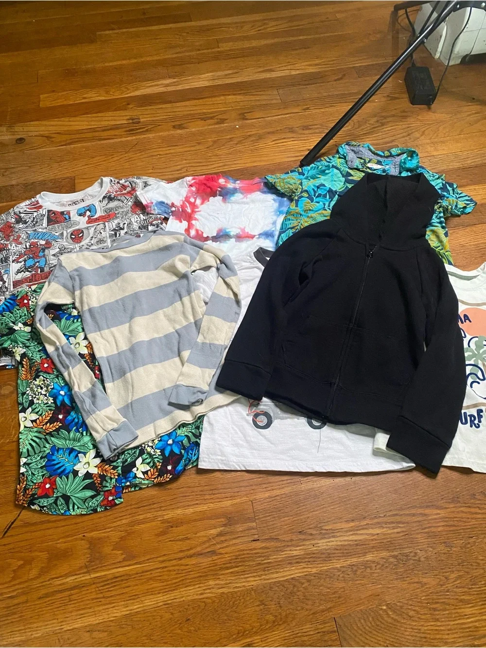 Boys Size Clothing Bundle | 12 Pieces | Tommy Bahama, Marvel, Carter’s, & More